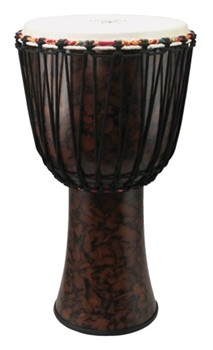 12 inch. Fiberglass Djembe - Key Tuned by for