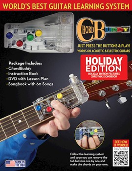 ChordBuddy Guitar Learning System - Holiday Edition by Travis Perry for