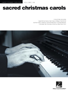 Hal Leonard Various Brent Edstrom  Jazz Piano Solos Volume 39 - Sacred Christmas Carols