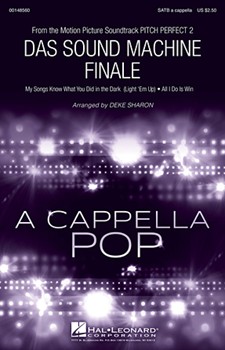 Das Sound Machine Finale by - Sharon Deke - for SATB a cappella