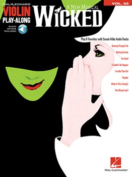 Violin Play Along V55: Wicked