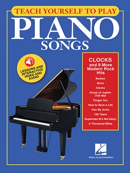 Hal Leonard   Various Teach Yourself to Play Piano Songs: Clocks & 9 More Modern Rock Hits
