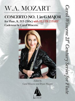 Concerto No 1 in G Major for Flute K 313 (With Flute 2 Part) [flute]