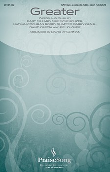 Greater by Various - Angerman David - MercyMe for SATB a cappella