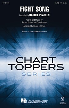 Fight Song by Platten and Bassett - Emerson Roger - Rachel Platten for SATB and Piano