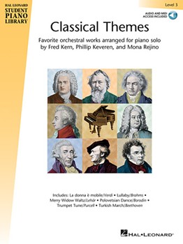 Classical Themes Level 3 w/online audio [piano] Keveren