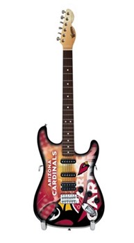 Arizona Cardinals 10 Collectible Mini Guitar by for
