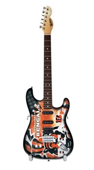 Cincinnati Bengals 10 Collectible Mini Guitar by for
