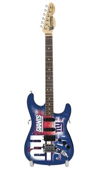 New York Giants 10 Collectible Mini Guitar by for