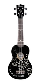 New Orleans Saints Ukulele by for