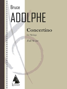 Concertino for Strings - Full Score by Adolphe Bruce for