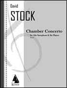 Chamber Concerto for Saxophone and Six Players - Full Score Alto Sax