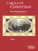 Carols Of Christmas For String Quartet Viola Book Only Parts