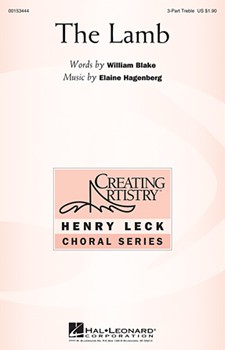 Lamb by Hagenberg Elaine William Blake for 3-Part Treble