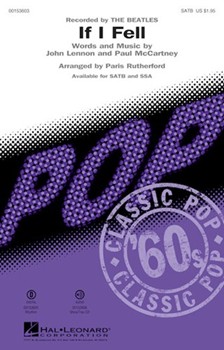 If I Fell by Lennon and McCartney - Rutherford Paris - The Beatles for SATB