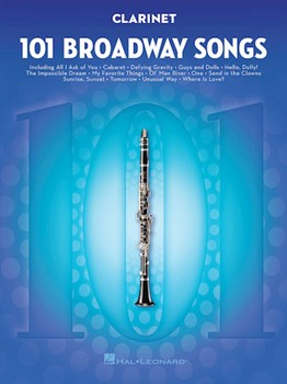 101 Broadway Songs for Clarinet Clarinet