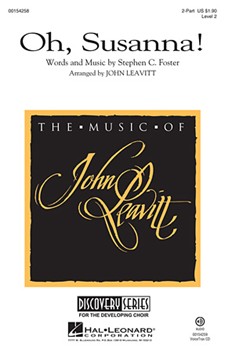Oh Susanna by Foster Stephen Collins - Leavitt John - for 2-Part and Piano