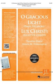 O Gracious Light/Lux Christi by Sharp Timothy for SATB a cappella