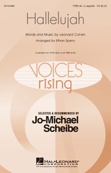 Hallelujah by Cohen Leonard - Sperry Ethan - Leonard Cohen for TTBB divisi a cappella