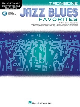Jazz Blues Favorites w/online audio [trombone]