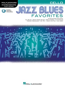 Jazz Blues Favorites w/online audio [cello]