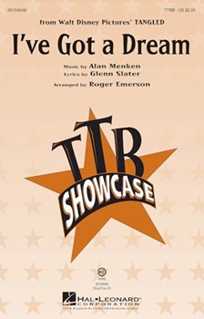 I've Got a Dream by Menken Alan - Emerson Roger - Glenn Slater for TTBB and Piano