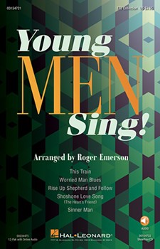 Young Men Sing by Folk Songs/Spiritual - Emerson Roger - for TTB and Piano