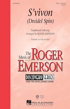 S'vivon - Dreidel Spin by - Emerson Roger - for SSA and Piano