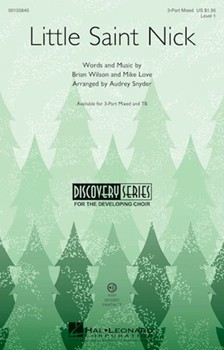 Little Saint Nick by Love and Wilson - Snyder Audrey - The Beach Boys for 3-Part Mixed and Piano