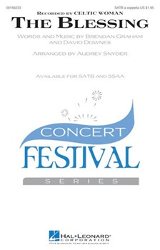 Blessing by Graham and Downes - Snyder Audrey - Celtic Woman for SATB a cappella