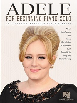 Hal Leonard   Adele Adele for Beginning Piano Solo