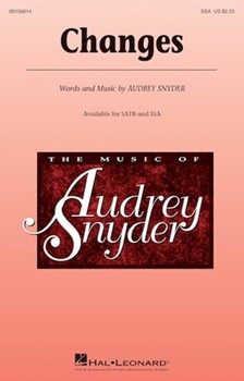 Changes by Snyder Audrey for SSA and Piano