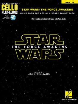 Star Wars the Force Awakens w/online audio [cello]