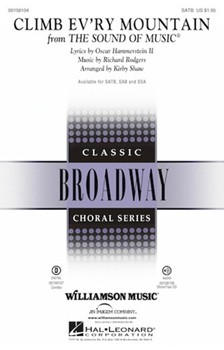 Climb Ev'ry Mountain by Rodgers and Hammerstein - Shaw Kirby - for ShowTrax CD