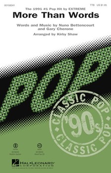 More Than Words by Bettencourt and Cheron - Shaw Kirby - Extreme for TTB