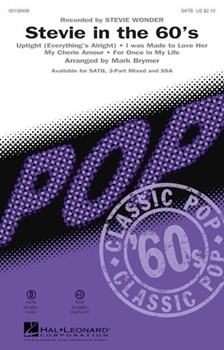 Stevie in the 60s by Wonder Stevie - Brymer Mark - Stevie Wonder for SATB