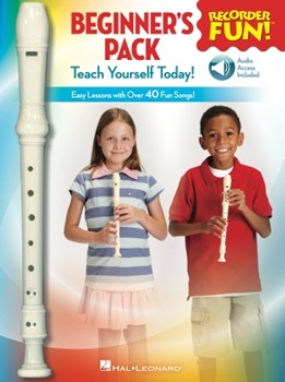 Recorder Fun! Beginner's Pack - Teach Yourself Today - Easy Lessons with Over 40 Fun Songs!