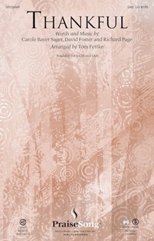 Thankful by Sager Foster and Page - Fettke Tom - Josh Groban for SAB and Piano