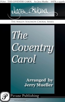 Coventry Carol by - Mueller Jerry - for SATB a cappella