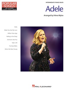 Adele - Popular Songs Series - 8 Beautiful Arrangements for Intermediate Piano Solo