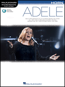 Adele w/online audio [f horn]