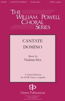 Cantate Domino by Silva Vladimir for SATB a cappella