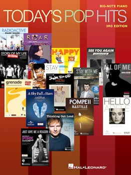 Today's Pop Hits - 3rd Edition - for Big-Note Piano Piano