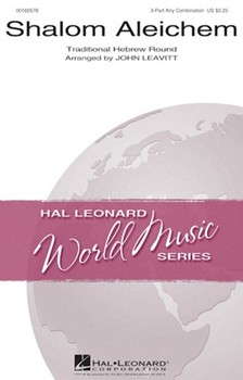 Shalom Aleichem by Traditional Hebrew - Leavitt John - for 3-Part