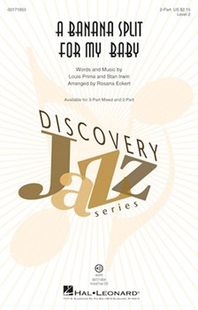 Banana Split for My Baby by Prima and Irwin - Eckert Rosana - for 2-Part and Piano
