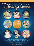 Hal Leonard Various   Classic Disney Songs - Big Note Piano