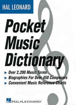 Hal Leonard Music Dictionary by for Text