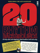 20 Rhythm Backgrounds w/cd [alto sax] Music Minus One