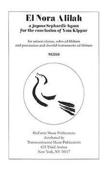 El Nora Alilah by - Jacobson Joshua - for Unison