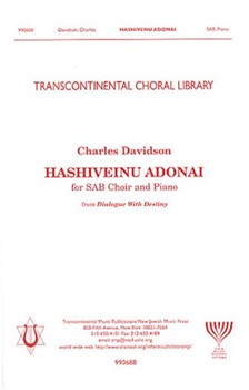 Hashiveinu Adonai by Davidson Charles for SATB